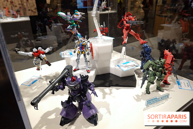 Exposition sur les Gunpla à Paris - nos photos 