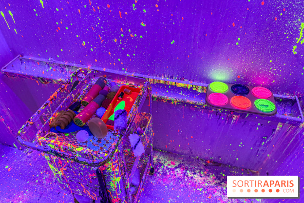 Paint Invaders : l'expérience d’art immersive et fluorescente unique à Paris