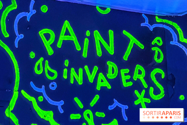 Paint Invaders : l'expérience d’art immersive et fluorescente unique à Paris