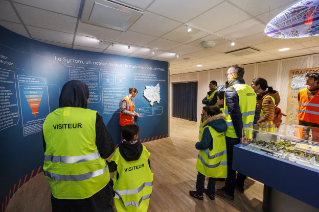 Portes ouvertes de l’Unité de valorisation énergétique Isséane à Issy-les-Moulineaux - JPO Isséane SYCTOM 18 11 2023 BD © Bertrand Guigou 5