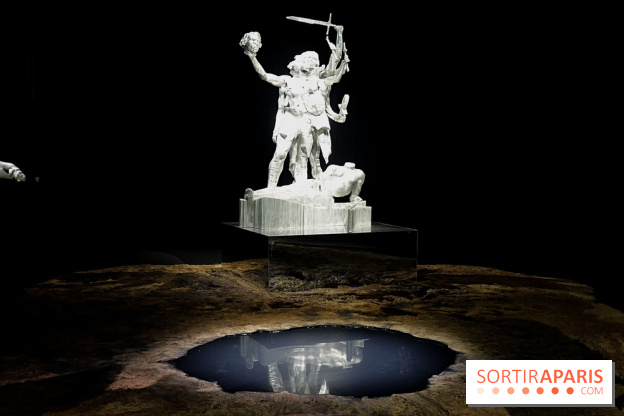 Daniel Buren et Miles Greenberg, nos photos de l'expo au Reiffers Art Inititiatives à Paris