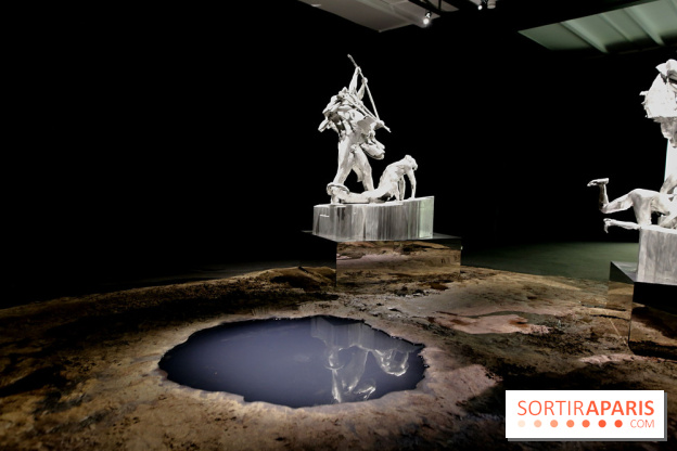 Daniel Buren et Miles Greenberg, nos photos de l'expo au Reiffers Art Inititiatives à Paris