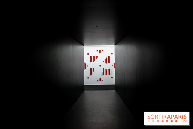 Daniel Buren et Miles Greenberg, nos photos de l'expo au Reiffers Art Inititiatives à Paris