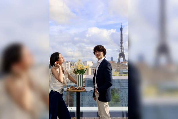 Un hiver ensoleillé au sommet de Paris sur le Rooftop Eylau Paris ...