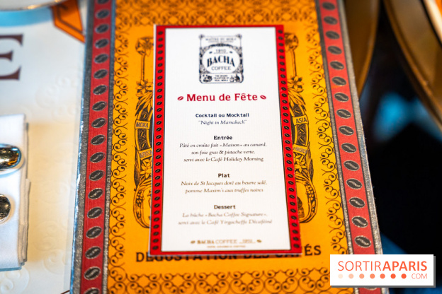 Bacha Coffee Paris : le menu des fêtes de Noël 2025-2026 - photos
