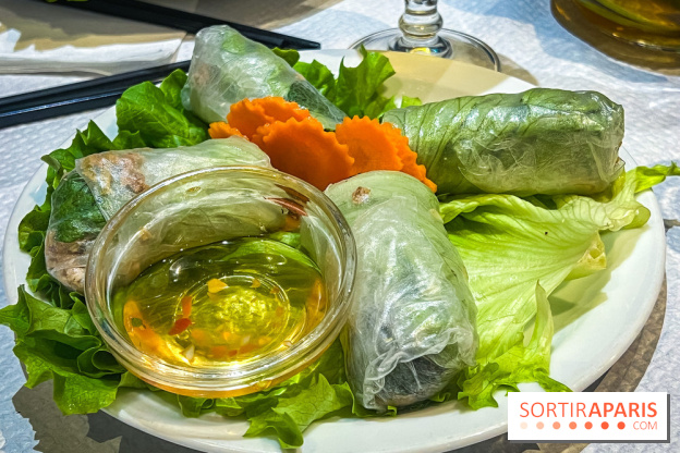 Le Bambou restaurant vietnamien Paris 13e - photos - rouleaux de printemps