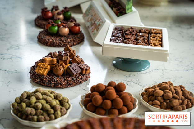 Les Bûches de Noël de Pleincœur par Maxime Frédéric 2025 et ses créations de fêtes - A7C07663