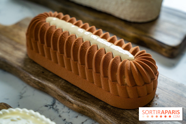 Les Bûches de Noël de Pleincœur par Maxime Frédéric 2025 et ses créations de fêtes - A7C07669