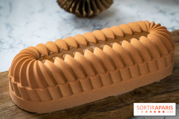 Les Bûches de Noël de Pleincœur par Maxime Frédéric 2025 et ses créations de fêtes - A7C07672