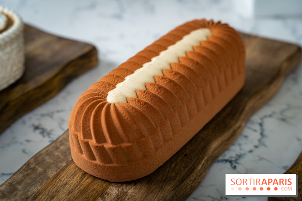 Les Bûches de Noël de Pleincœur par Maxime Frédéric 2025 et ses créations de fêtes - A7C07673