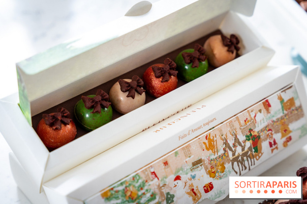 Les Bûches de Noël de Pleincœur par Maxime Frédéric 2025 et ses créations de fêtes - A7C07685