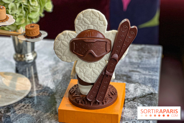 Bûche et chocolats de Noël 2025 de Louis Vuitton par Maxime Frédéric