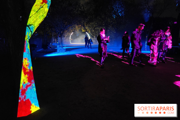 En voie d'illumination : Lumières de la nature : le festival nocturne hivernal du Jardin des Plantes - fotor 1762431279956