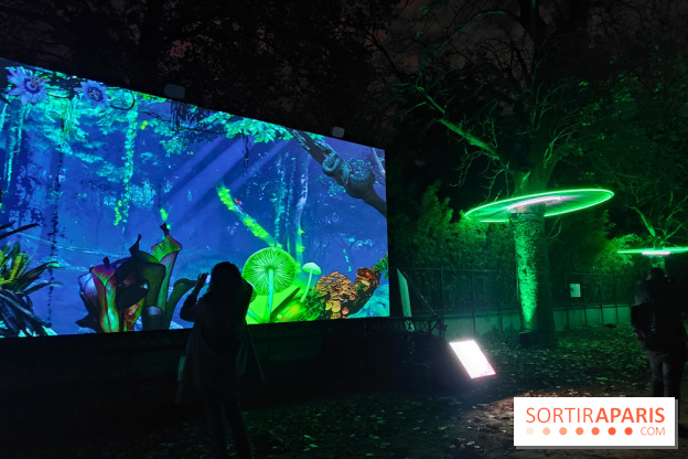 En voie d'illumination : Lumières de la nature : le festival nocturne hivernal du Jardin des Plantes - fotor 1762431340382