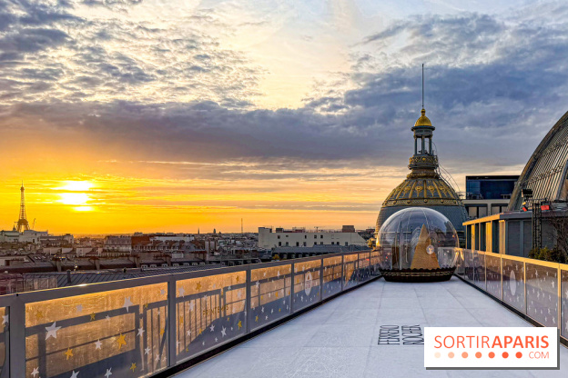 Noël 2025 au Printemps Haussmann : une patinoire gratuite au sommet du grand magasin - IMG 0197