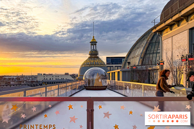 Noël 2025 au Printemps Haussmann : une patinoire gratuite au sommet du grand magasin - IMG 0199