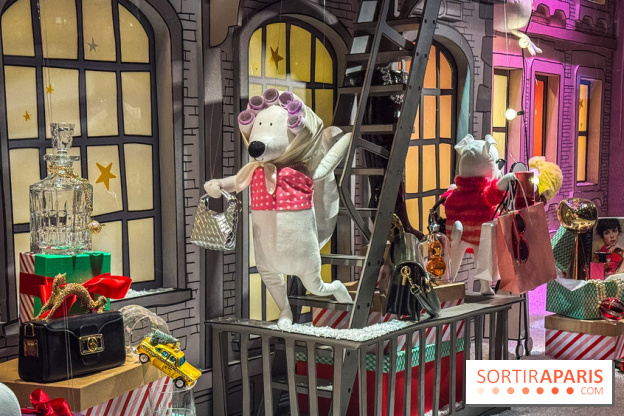 Les vitrines de Noël du Printemps Haussmann à Paris 2025 avec Diane Kruger, les photos