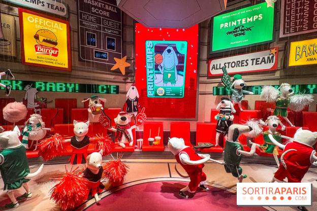 Les vitrines de Noël du Printemps Haussmann à Paris 2025 avec Diane Kruger, les photos