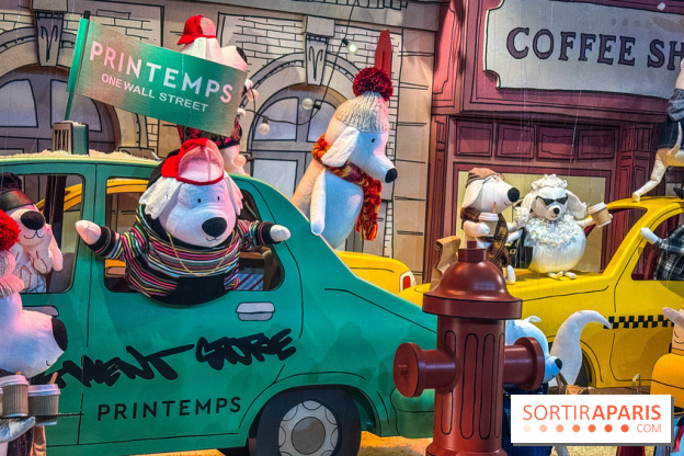 Les vitrines de Noël du Printemps Haussmann à Paris 2025 avec Diane Kruger, les photos