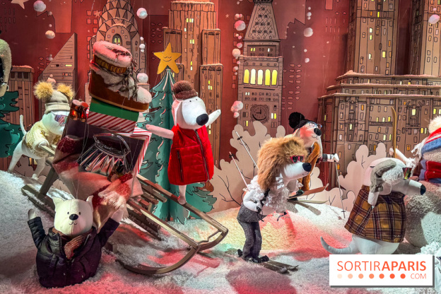 Les vitrines de Noël du Printemps Haussmann à Paris 2025 avec Diane Kruger, les photos - IMG 0555