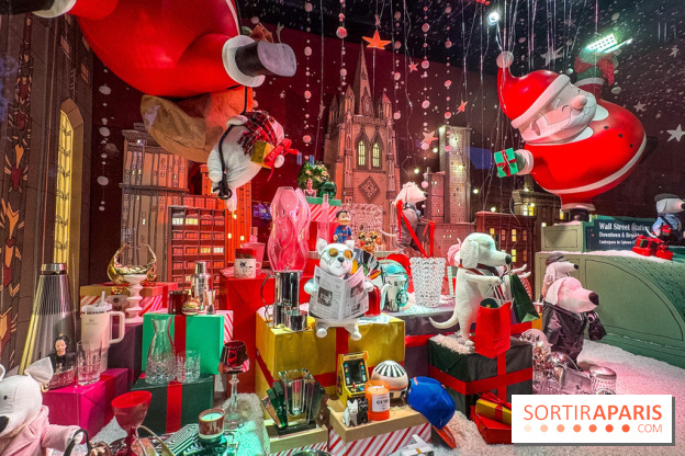 Les vitrines de Noël du Printemps Haussmann à Paris 2025 avec Diane Kruger, les photos