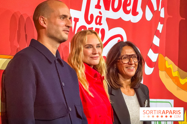 Les vitrines de Noël du Printemps Haussmann à Paris 2025 avec Diane Kruger, les photos