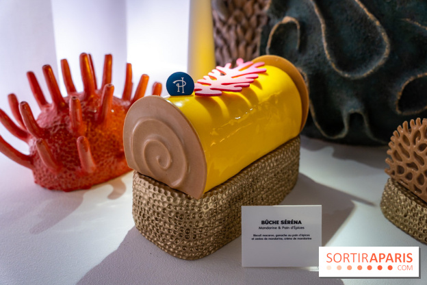Bûches de Noël et créations de fête 2025 de Pierre Hermé : les Abysses