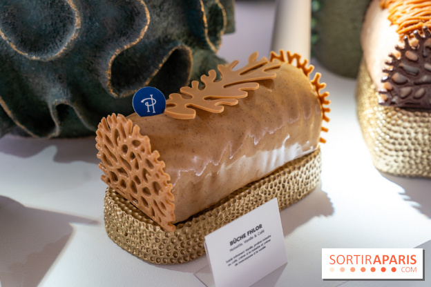 Bûches de Noël et créations de fête 2025 de Pierre Hermé : les Abysses - A7C07828