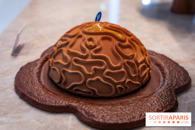 Bûches de Noël et créations de fête 2025 de Pierre Hermé : les Abysses - A7C07858