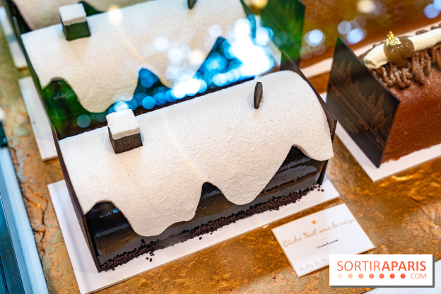 Bûche de Noël Lenôtre 2025 : Le train des Merveilles et les créations de fête - photos - A7C07607