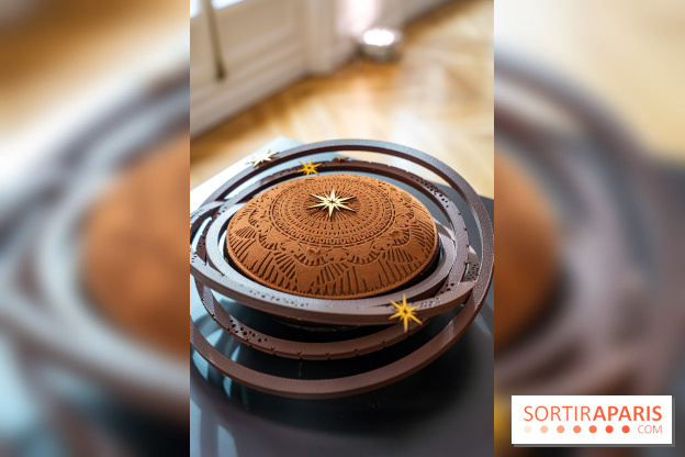 Bûche de Noël Opéra Garnier de la Maison du Chocolat 2025 - photos