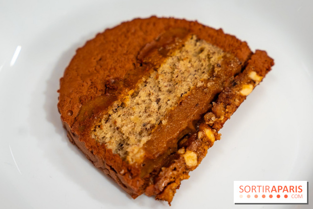 Bûche de Noël et créations de fête de Chapon 2025 - A7C07436