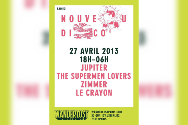 NOUVEAU DISCO w/ JUPITER / ZIMMER / THE SUPERMEN LOVERS / LE CRAYON