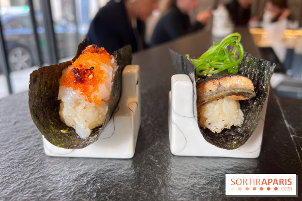 Nobisan - Temaki anguille, temaki Saint-Jacques