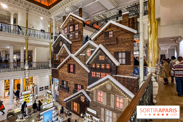 Les vitrines de Noël 2025 du Bon Marché : le grand magasin se métamorphose en (Bon) Marché de Noël