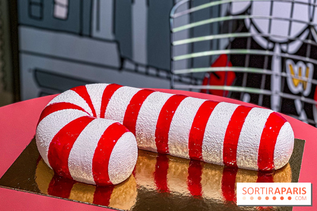 Candy Cake, la Bûche de Noël 2025 du Printemps Haussmann par Bryan Esposito, clin d'œil à New-York - IMG 9522