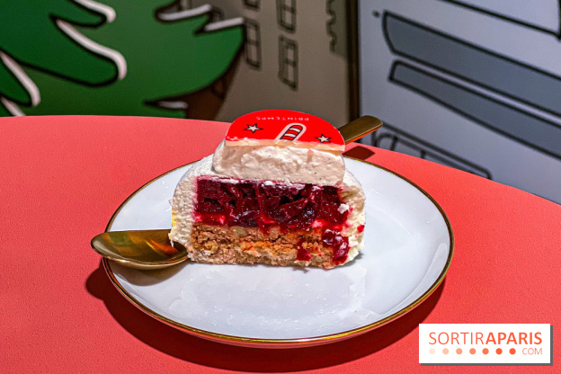 Candy Cake, la Bûche de Noël 2025 du Printemps Haussmann par Bryan Esposito, clin d'œil à New-York - IMG 9561