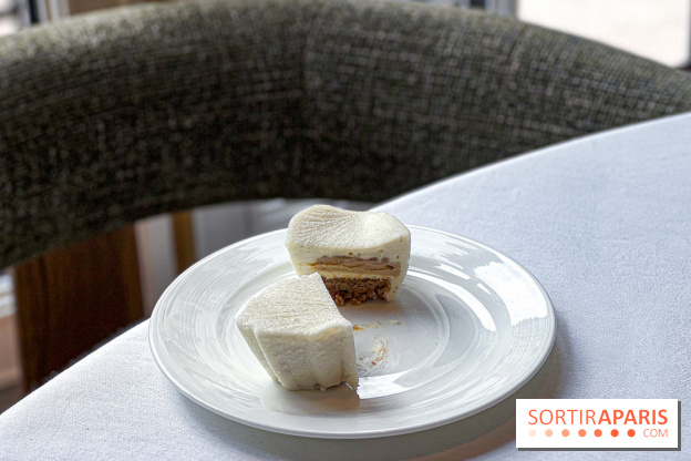 Bûche de Noël Fleur de Vanille du Shangri-La Paris 2025 par Timothy Lan, une création haute couture - IMG 0834