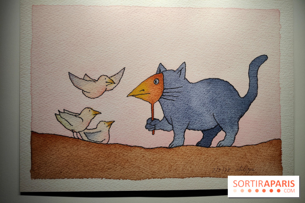 Geluck expose Le Chat : l'exposition rétrospective entre art et humour se dévoile au musée Maillol
