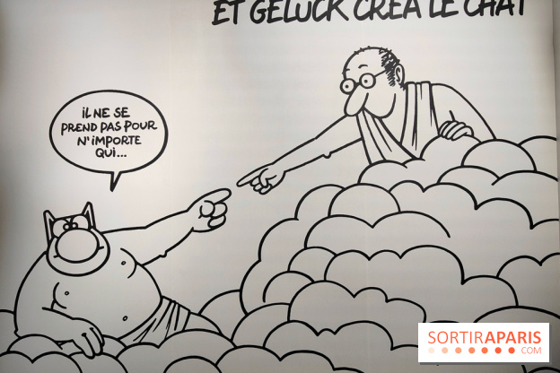 Geluck expose Le Chat : l'exposition rétrospective entre art et humour se dévoile au musée Maillol