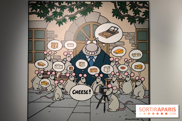 Geluck expose Le Chat : l'exposition rétrospective entre art et humour se dévoile au musée Maillol