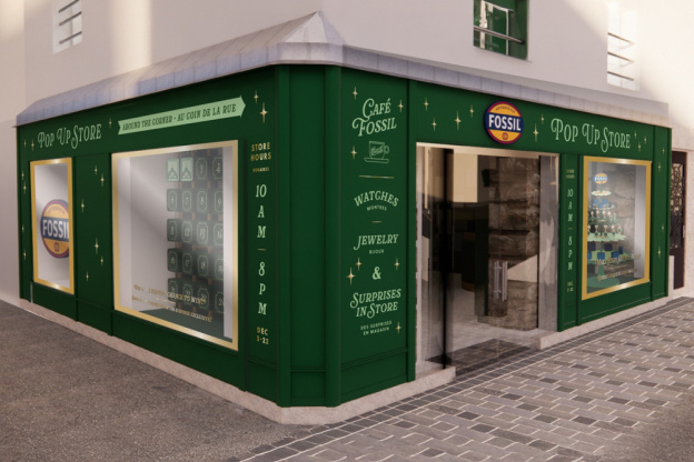 Fossil ouvre son Pop Up Store festif au cœur du Marais