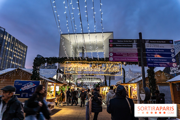 Marché de Noël de la Défense 2025, les photos