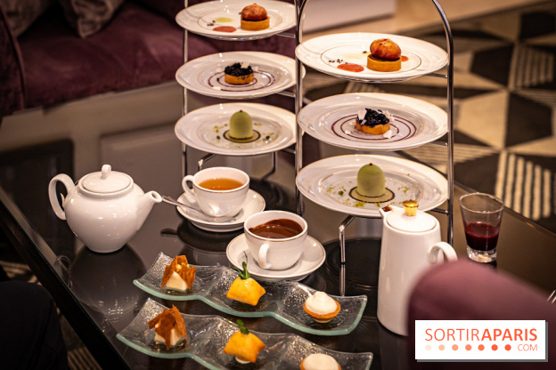 Tea time du Trianon Palace à Versailles dans les Yvelines par Eddy Benghanem - photos