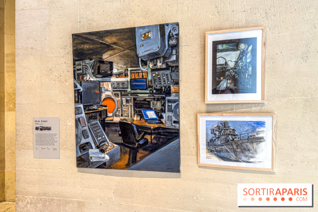 Les Peintres de la Marine : l’exposition dédiée à l’univers maritime à l’Espace Richaud à Versailles - IMG 1881