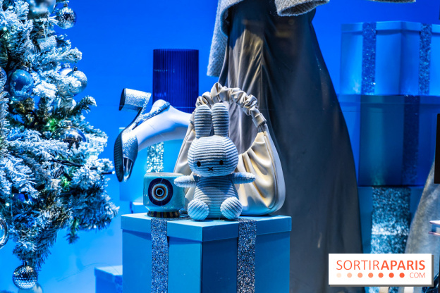 Inauguration des vitrines de Noël du BHV Marais à Paris 2025 avec Vincent Niclo et Vitaa - photos - A7C01498