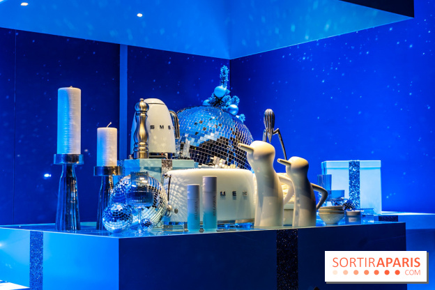 Inauguration des vitrines de Noël du BHV Marais à Paris 2025 avec Vincent Niclo et Vitaa - photos - A7C01501