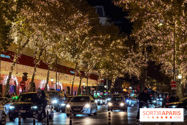 Les illuminations de Noël 2025 du Boulevard Haussmann