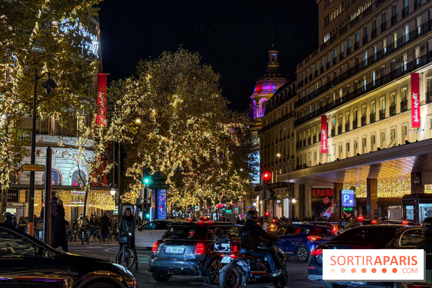 Les illuminations de Noël 2025 du Boulevard Haussmann
