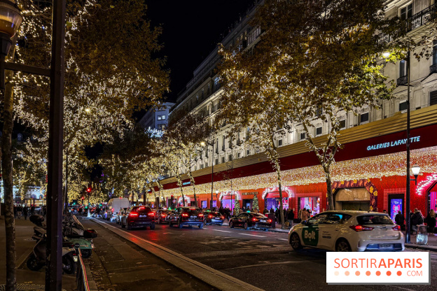 Les illuminations de Noël 2025 du Boulevard Haussmann